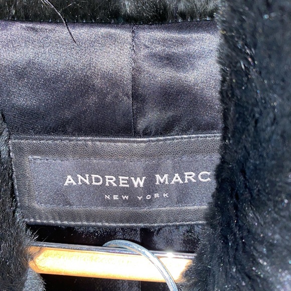 Andrew Marc 💯Rabbit Fur Jacket - Picture 4 of 7